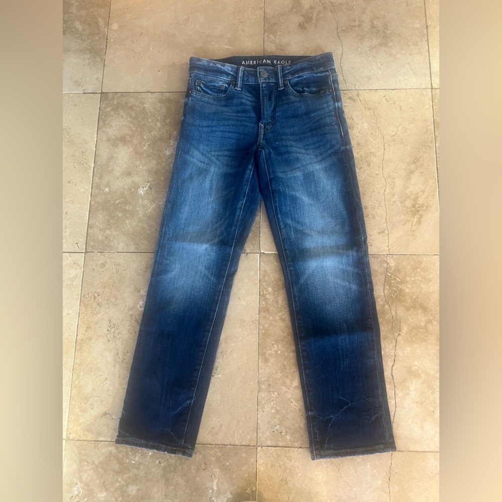 American Eagle, cozy air, flex ladies, jeans, straight size 26 excellent cond - Picture 3 of 15